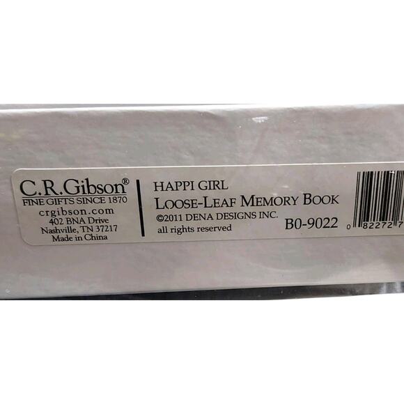 C.R. GIBSON Happi by Dena with Pink Owl Sweet Baby Memory Book First 5 Years - Picture 3 of 4